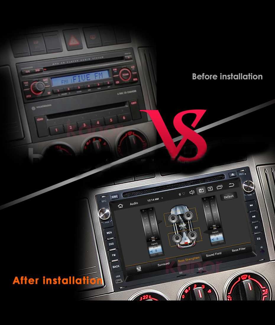 CarPlay Radio DAB+ Android WiFi GPS VW T4 Golf 4 Passat B5 Bora Polo
