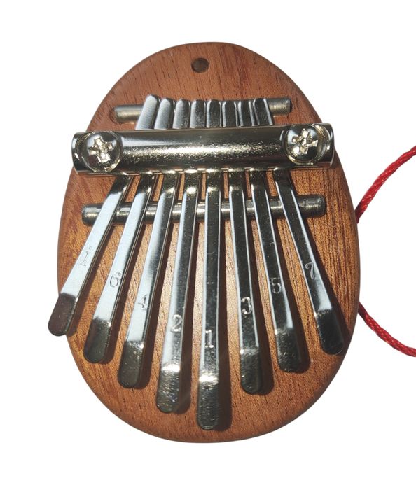 Мини калимба, карманная, 8 язычков