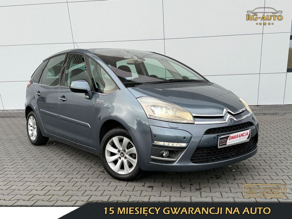 Citroën C4 Picasso 1.6HDI Lift! Exclusive! Serwis 190Tkm! Piękny! Gwarancja 15mieś!