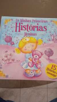 Livro infantil " as minhas primeiras histórias meninas"