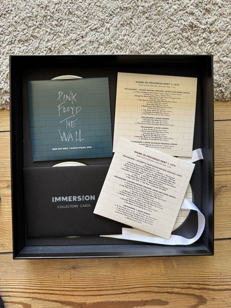Box set Pink Floyd “The Wall” Immersion edition