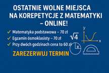 Korepetycje - Matematyka