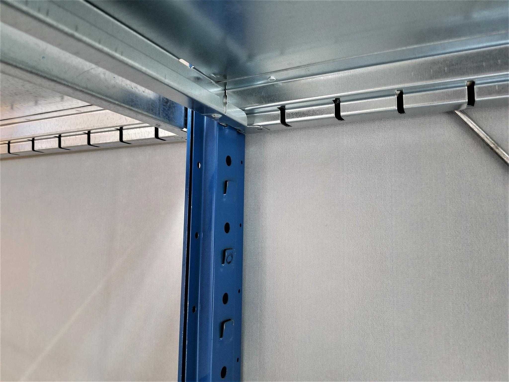 Regał Magazynowy Metalowy Półkowy Garażowy Warsztatowy 40x220x312/18p