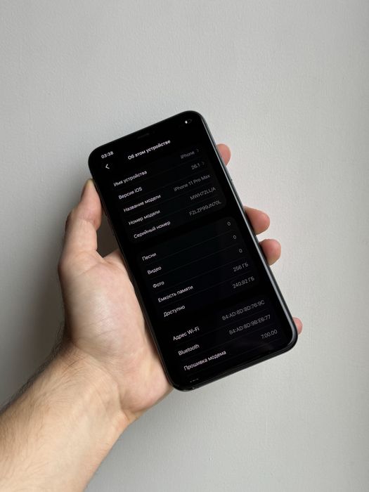 iPhone 11 Pro Max 256 Gb Midnight Green Neverlock АКБ 89%