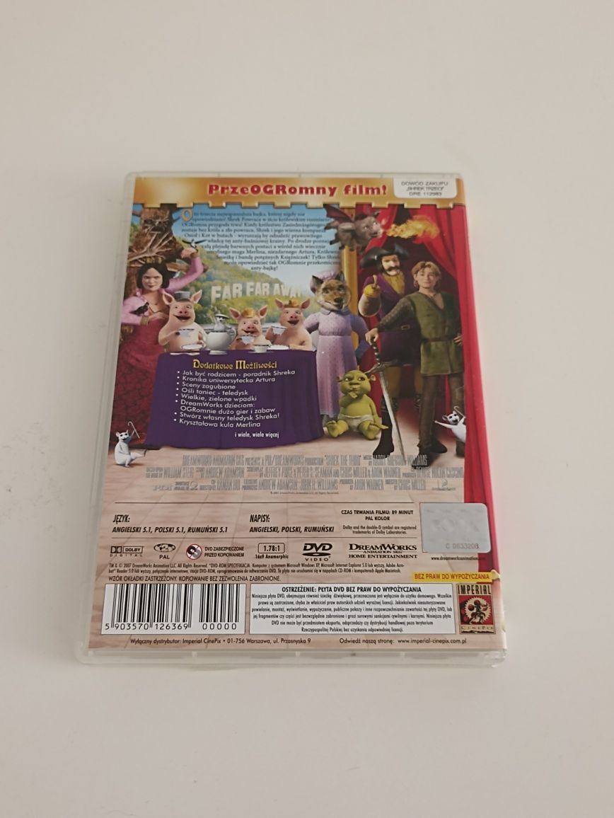 Shrek Trzeci - Film DVD