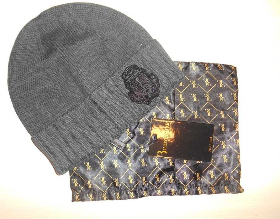 Billionaire Luksusowa Męska ciepła czapka zimowa Włochy 2009