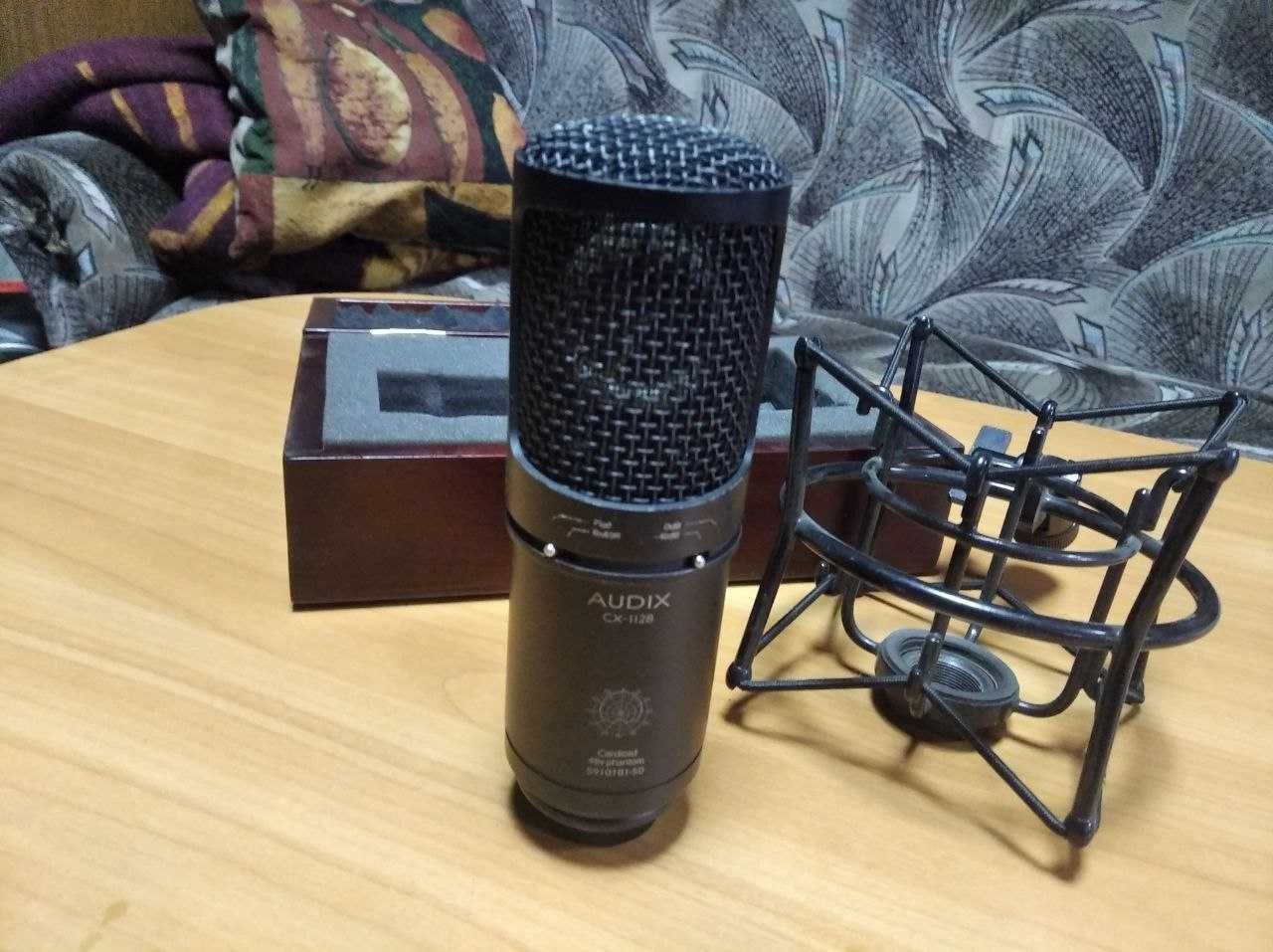 Продам конденсаторний мікрофон Audix CX112B с пауком і кейсом