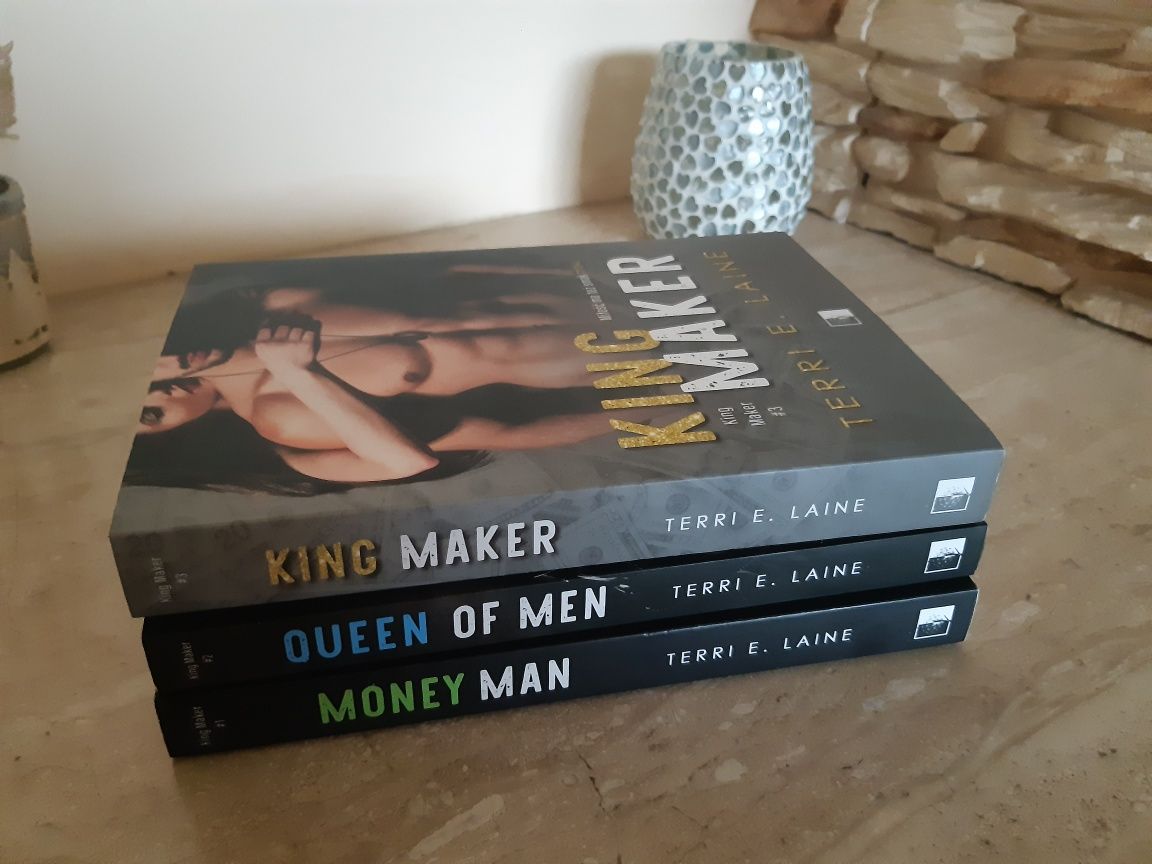 Money man .Queens of men.King Maker.Terri E Laine.
