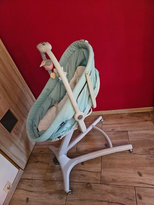 Dostawka CHICCO Baby Hug 4w1 – Łóżeczko niemowlęce / dziecięce AQUAREL
