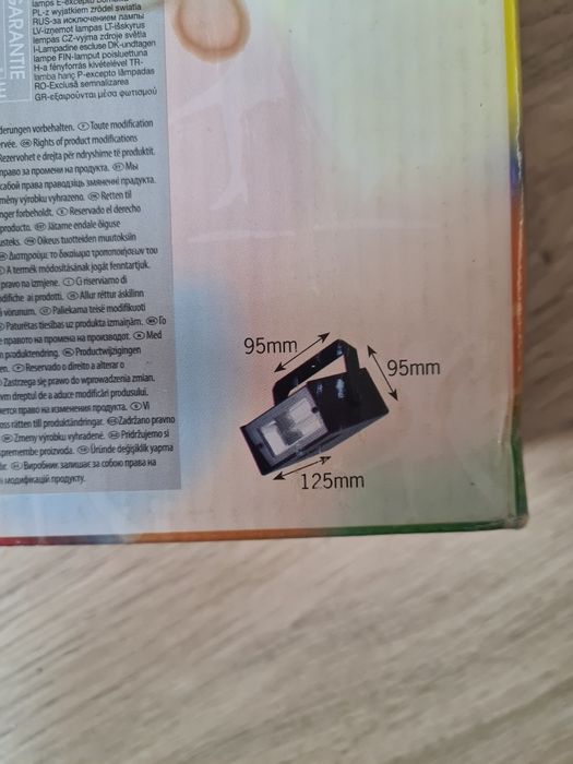 Mini Stroboskop Led  home party impreza