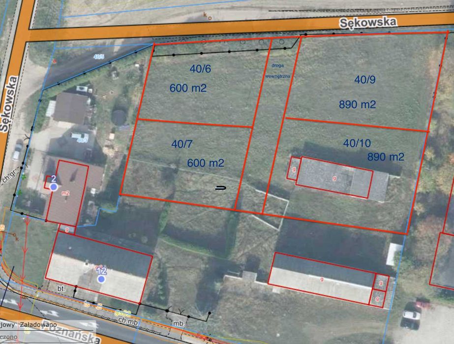 sprzedam działki Podrzewie gm. Duszniki Wlkp.