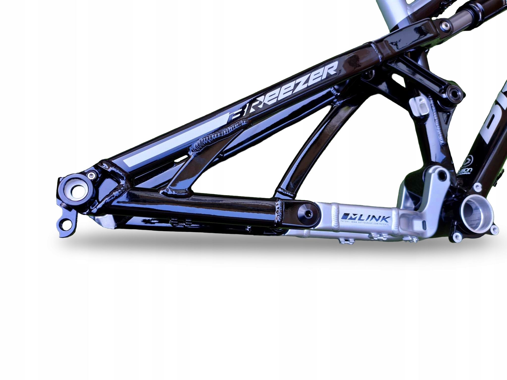 Rama Rowerowa Full Enduro Breezer Repack Pro Rozmiar 21” Damper Fox