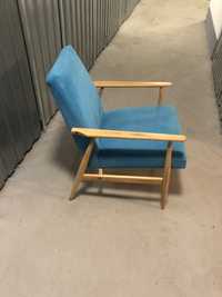 Vintage fotel PRL renowacja