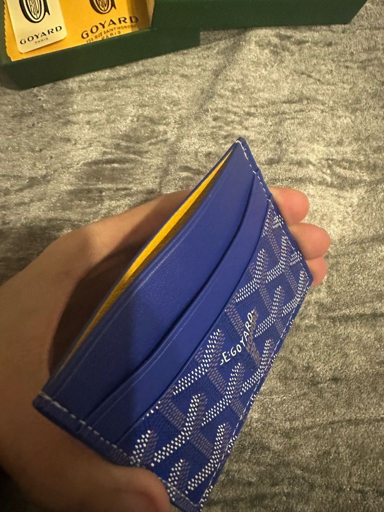 Carteira Goyard porta-cartões