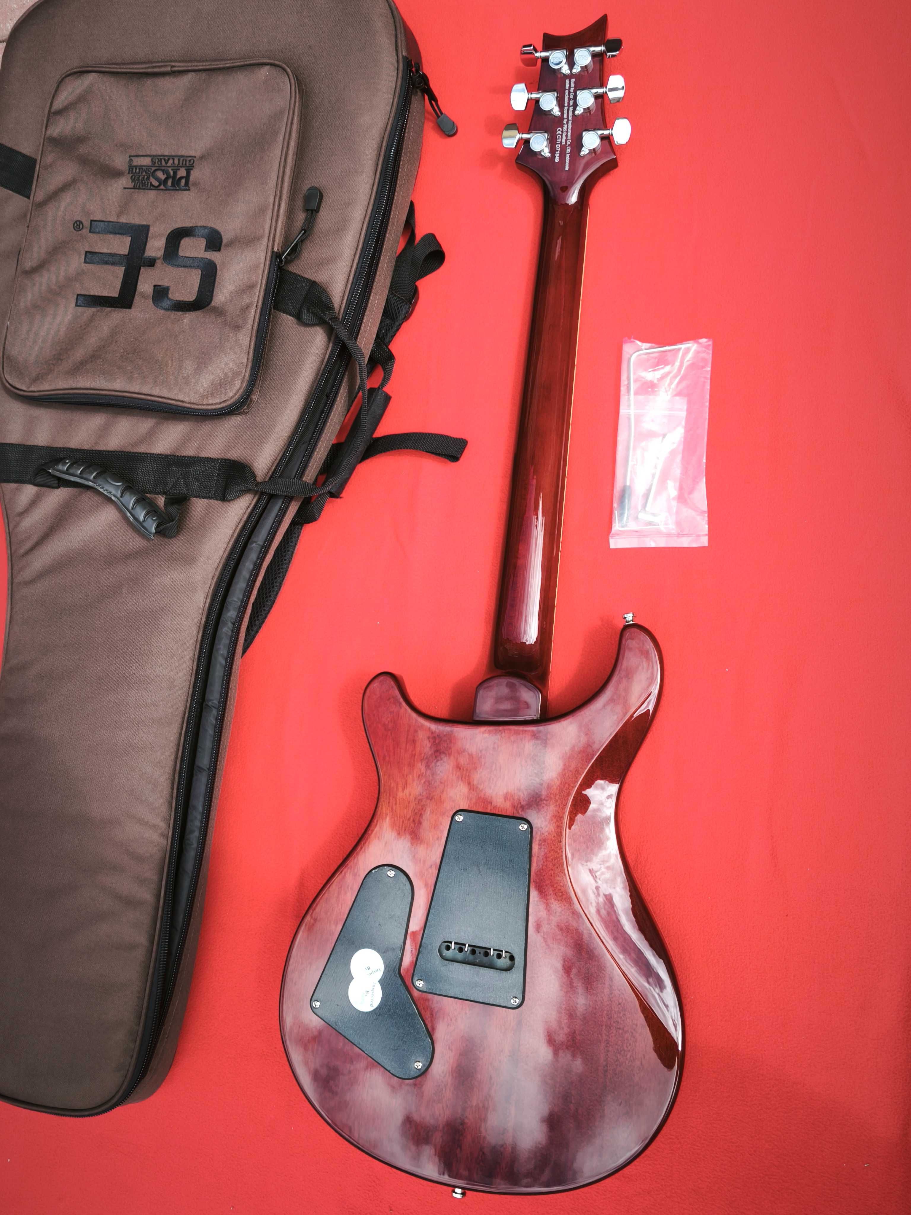 Gitara PRS Standard SE po serwisie plus sztywny pokrowiec