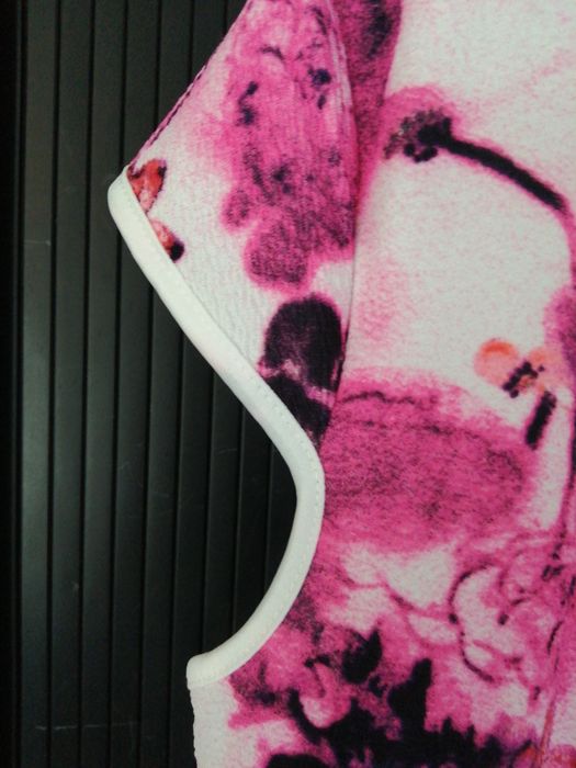 Vestido tamanho 3xl cor rosa e branco