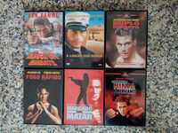 DVDs Ação Van Damme, Brandon Lee, Steven Seagal, Michael Dudikoff