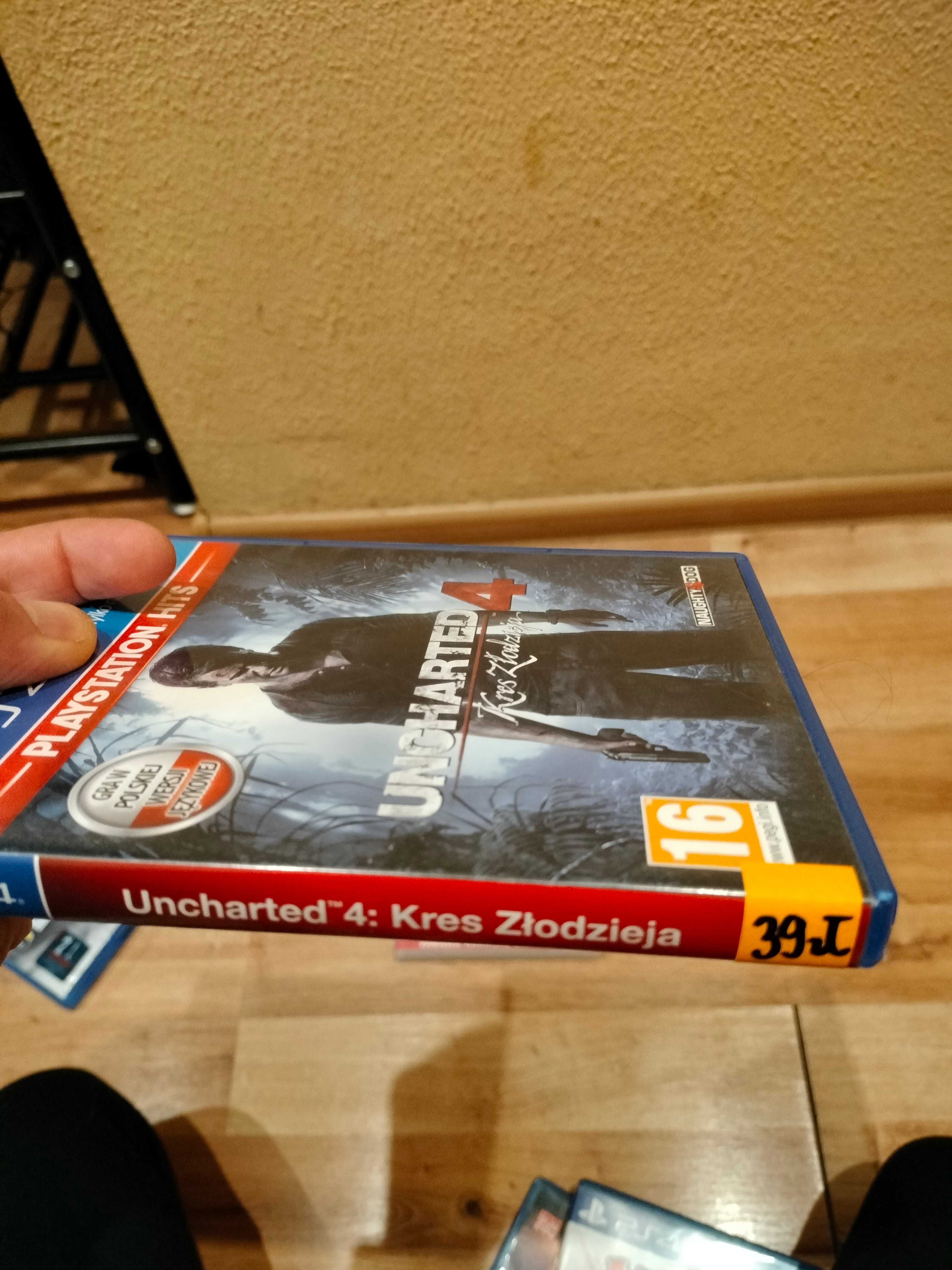 Gra na konsole PlayStation 4. Uncharted 4: Kres Nadziei.