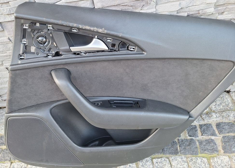 Siedzenia fotele kanapa audi a6c7 kombi alcantara