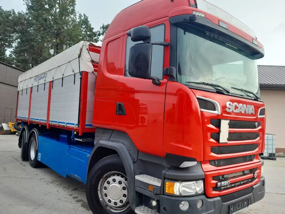 Scania R520  Pompa samozaładowcza do zboża,odkurzacz do zboża