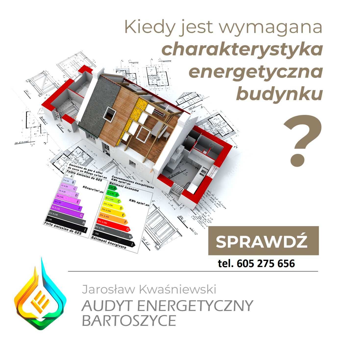 Tanio wykonam Świadectwo Charakterystyki Energetycznej mieszkania ŚCHE