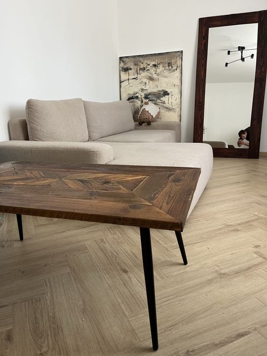 Stolik kawowy stare deski mebel z hostorią stolik do salonu