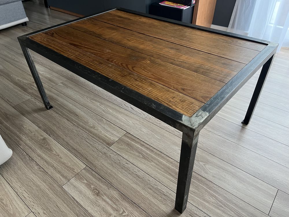 Stolik kawowy industrialny loft