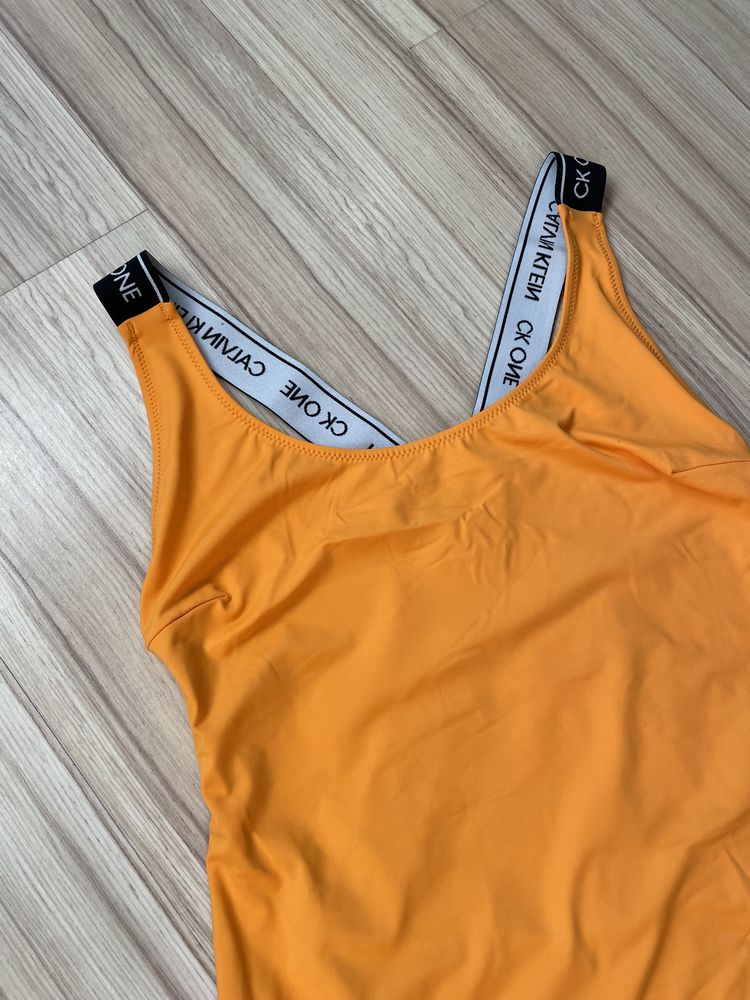 Calvin Klein / intensive orange / kostium/strój kąpielowy / M / nowy