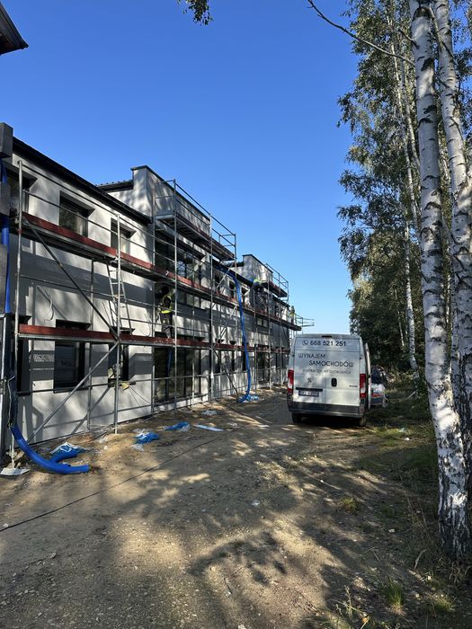 Wynajem rusztowań elewacyjnych plettac  wypożyczalnia