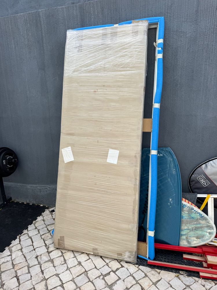 Porta nova lacada branco 210x80