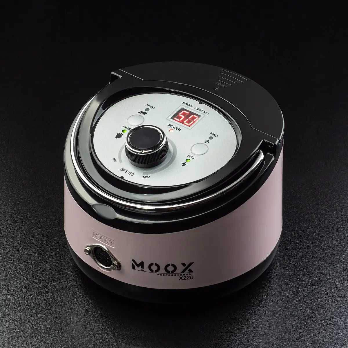Фрезер для манікюру і педикюру MOOX X220 50 000 об / хв 70W Рожевий