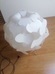 Candeeiro branco ikea