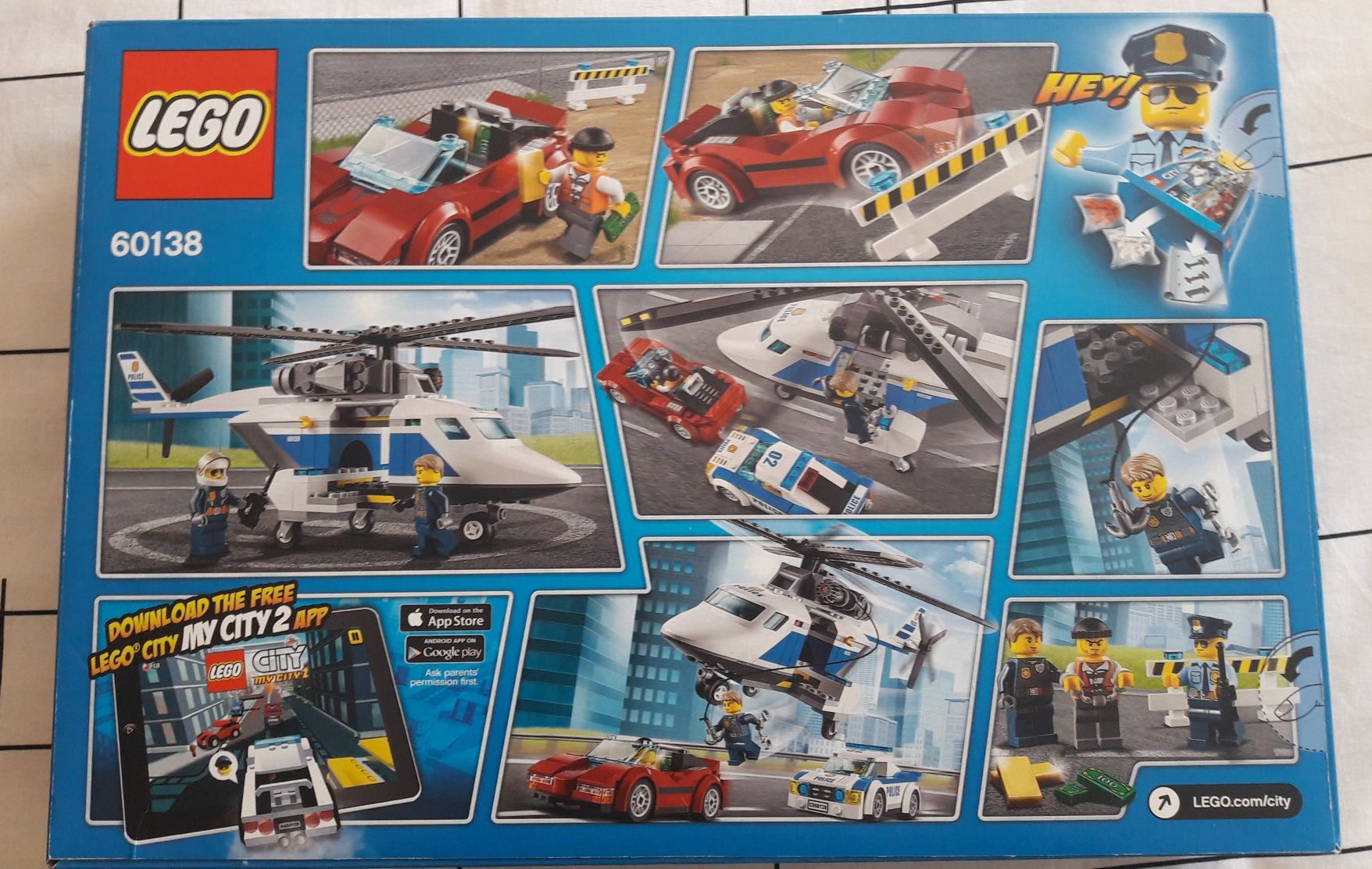 Lego city - Perseguição Policial em Alta Velocidade