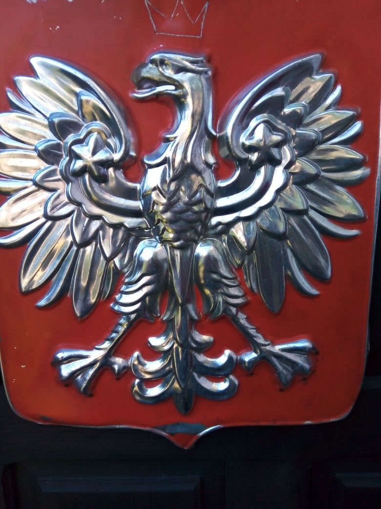 Aluminiowe godło Polski
