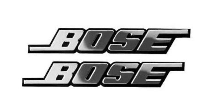 Наклейки на колонки Bose эмблемы значки Акустика BOSE наклейка