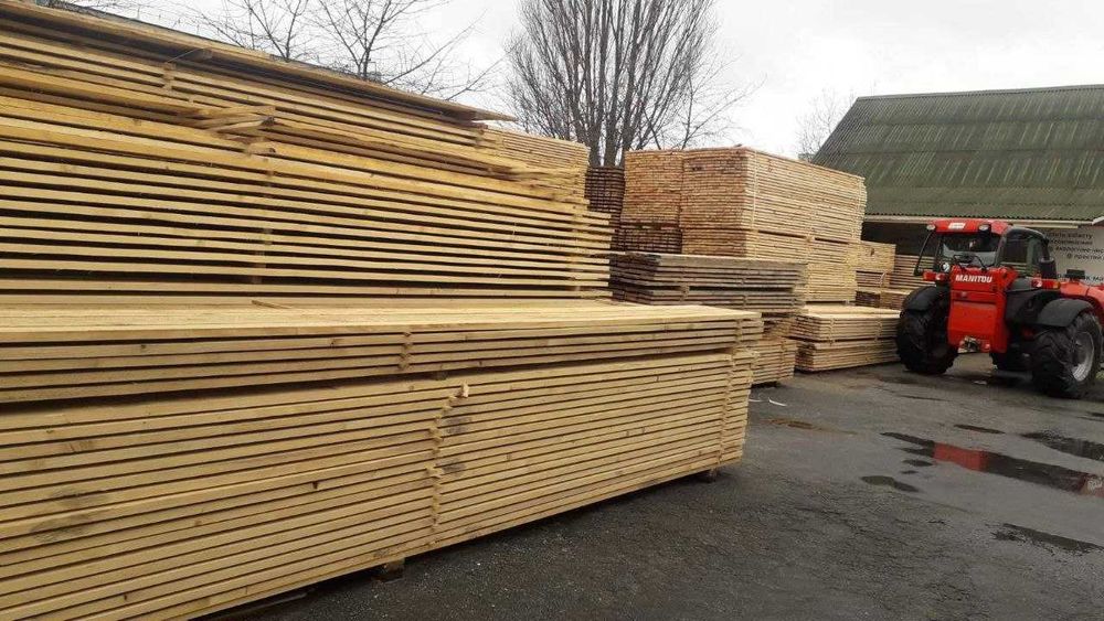 Пиломатеріали: дошка, брус, крокви, рейка хвойних порід