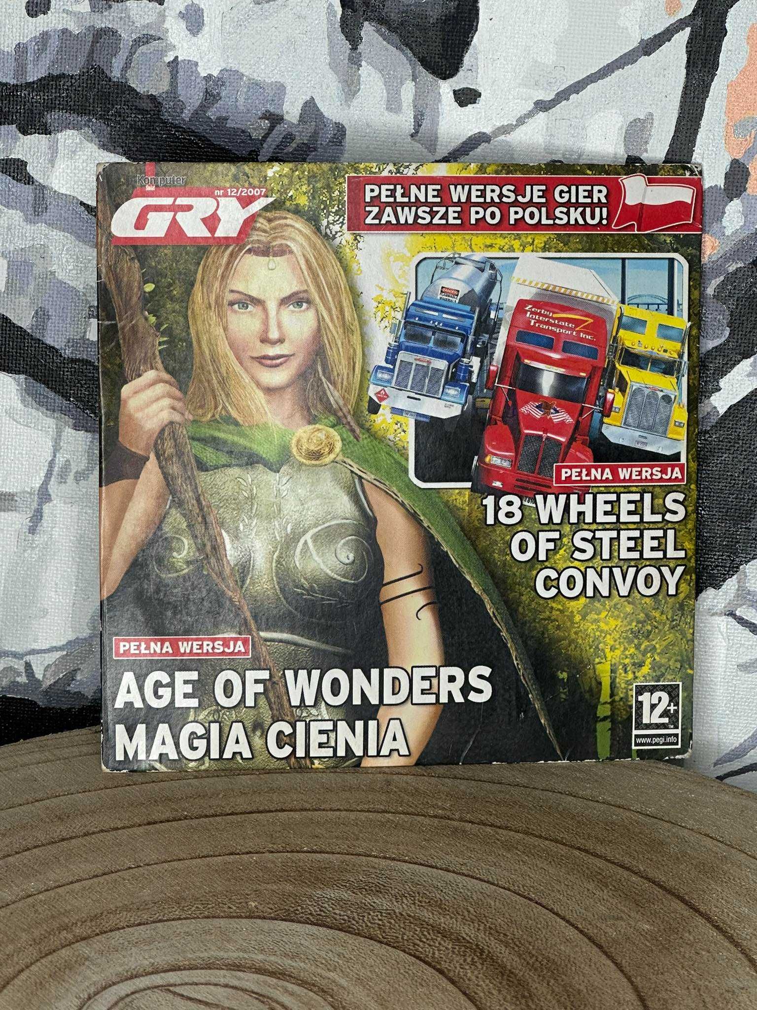 Age of Wonders Magia Cienia + 18 Wheels of Steel Convoy - PL - PC