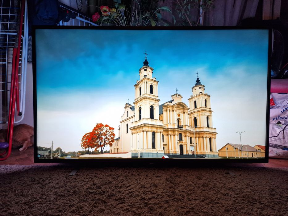 Tv Philips 55" 4K SMART AMBILIGHT UHD HDR telewizor LED DVBT-2 WiFi