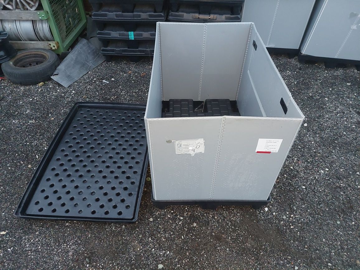 Skrzyniopaleta plastikowa, pojemnik