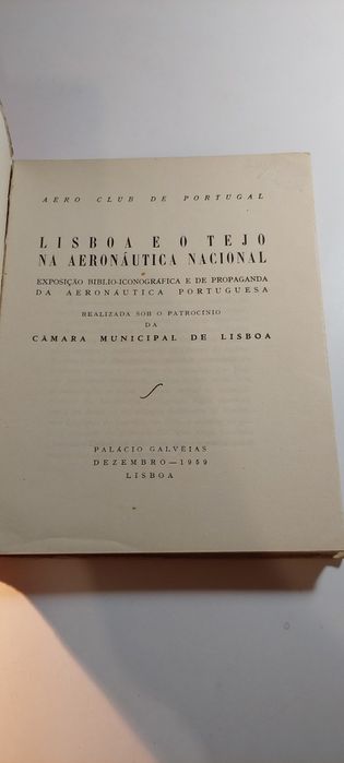 Lisboa e o Tejo na Aeronáutica Nacional (Aero Club de Portugal)