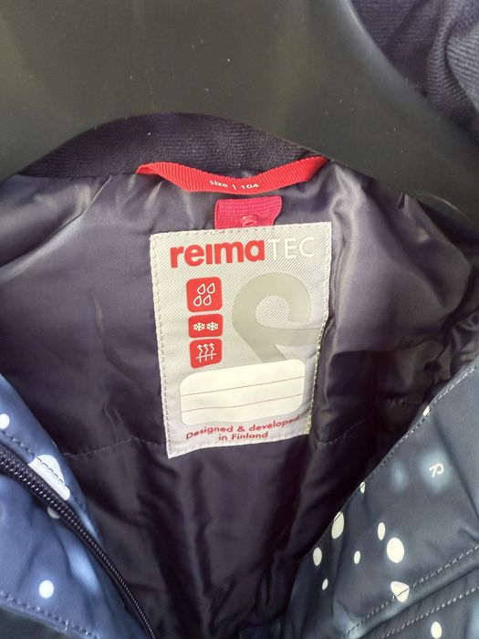 Зимова подовжена куртка Reima tec рейма Silda  104 р