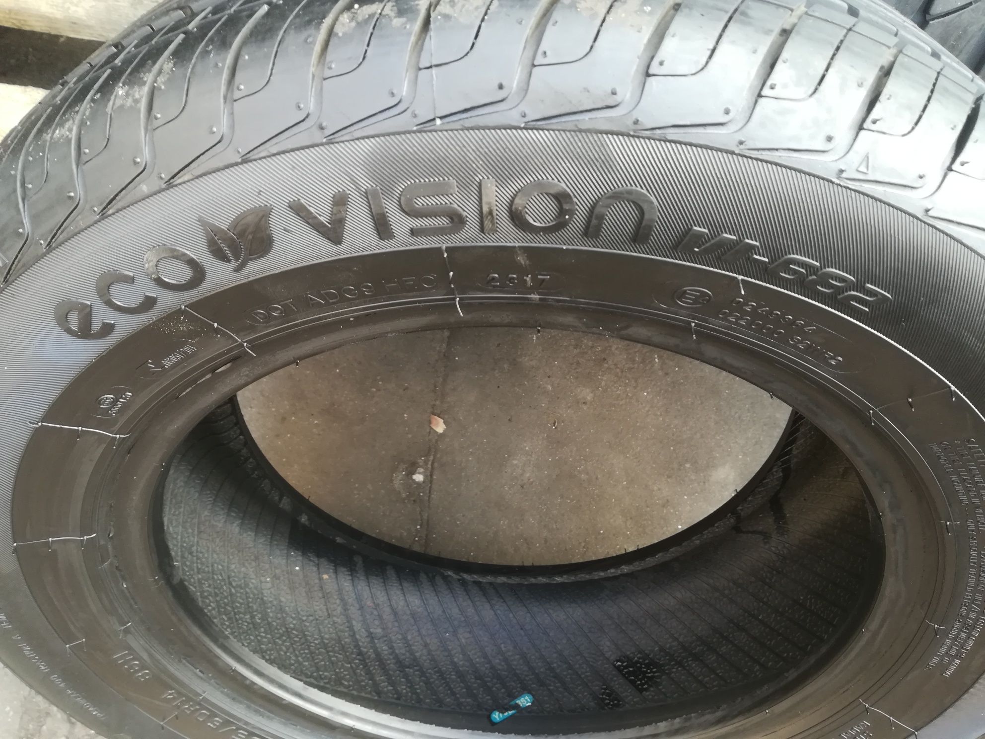 Opona letnia 195/60R14 Ovation Eco Vision VI-682 r.2017 bieżnik 7 mm