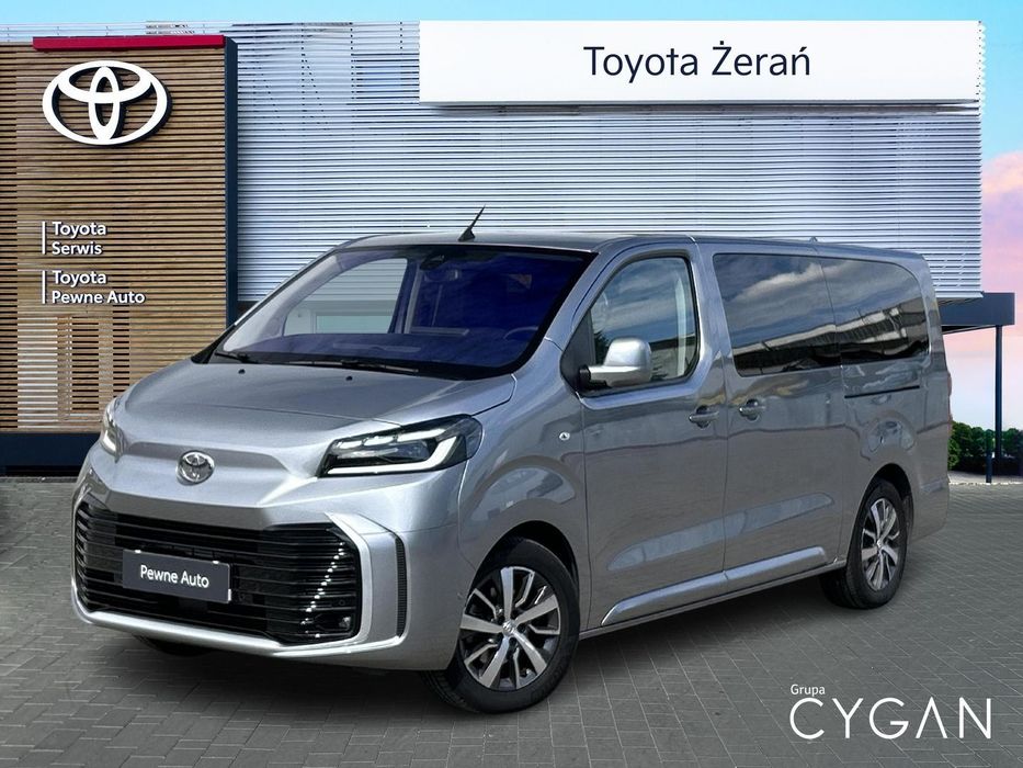 Toyota Proace Verso 2.0 D4-D Aut. Long Family + Webasto + HAK | Faktura VAT 23% | SalonPl.