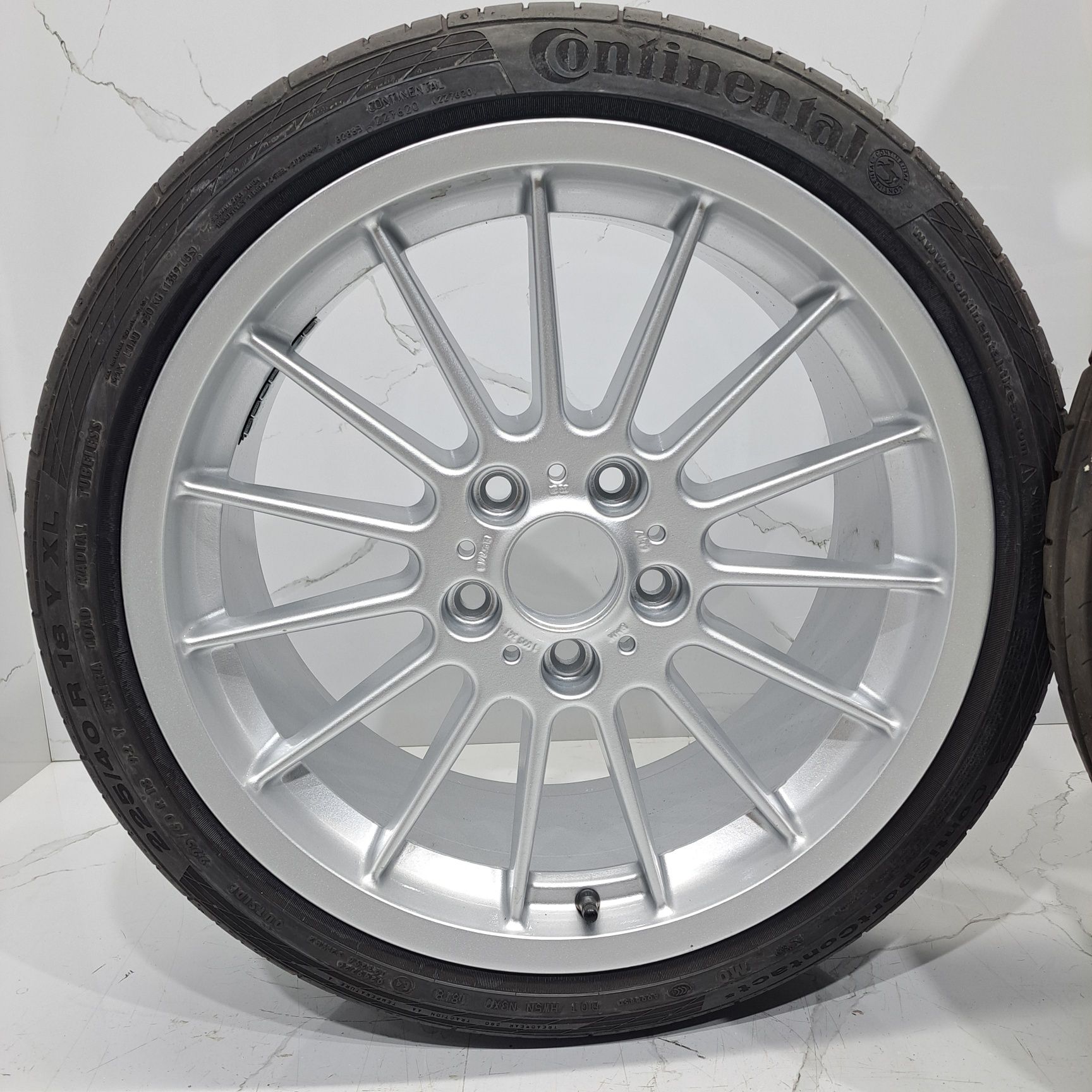Jantes 18" originais BMW style 32 série 3 E46 E36 Z3 com pneus 5x120