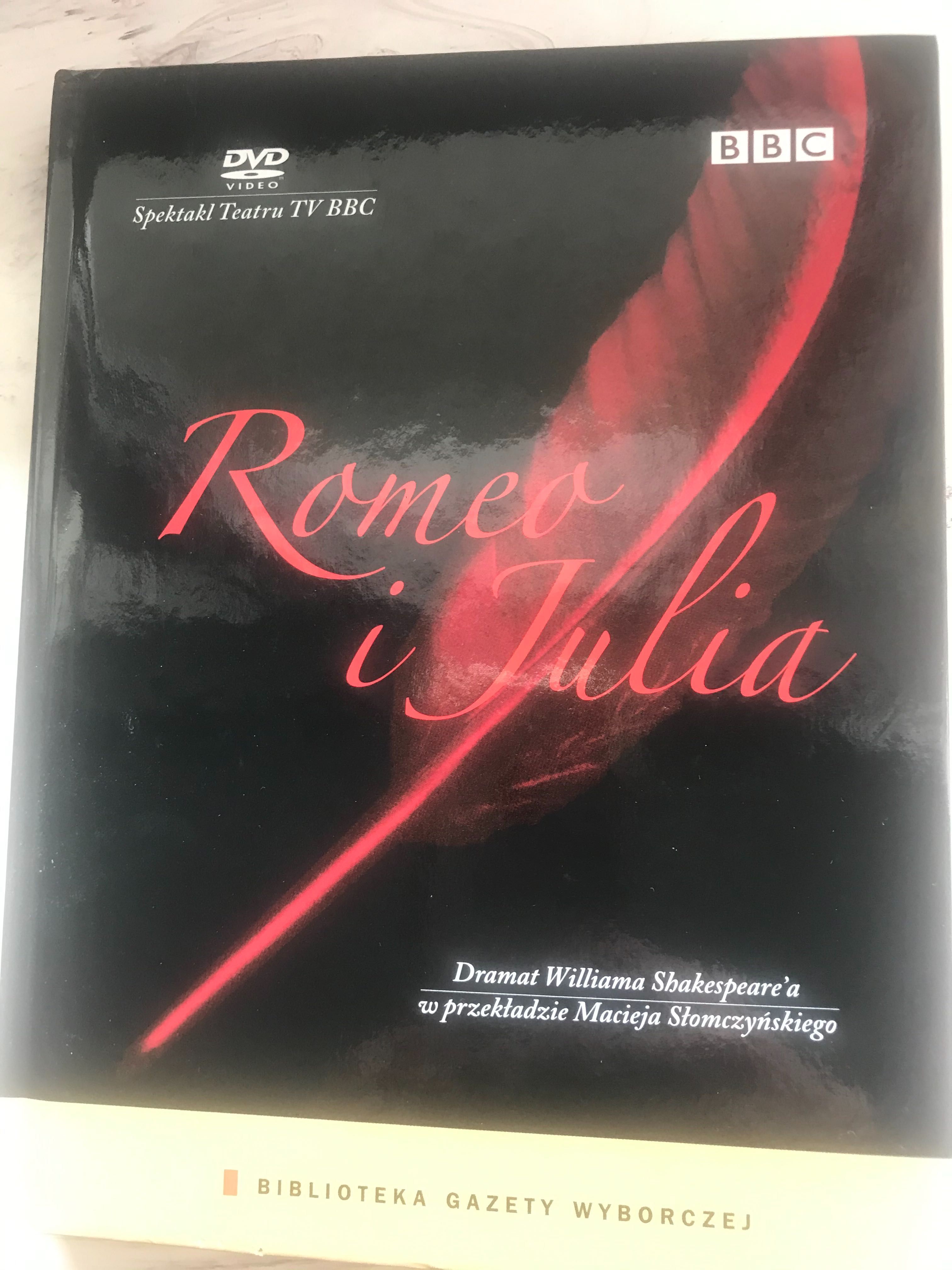 Romeo i Julia DVD i tekst dramatu