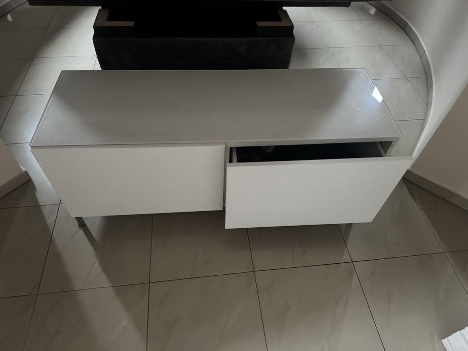 Szafka pod tv IKEA Besta z dwoma szufladami