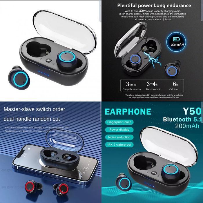 Auriculares bluetooth novos. Colunas de som Bluetooth