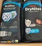 Памперси трусики Huggies DryNites pants На вагу 30-48 кг. В пачці - 99