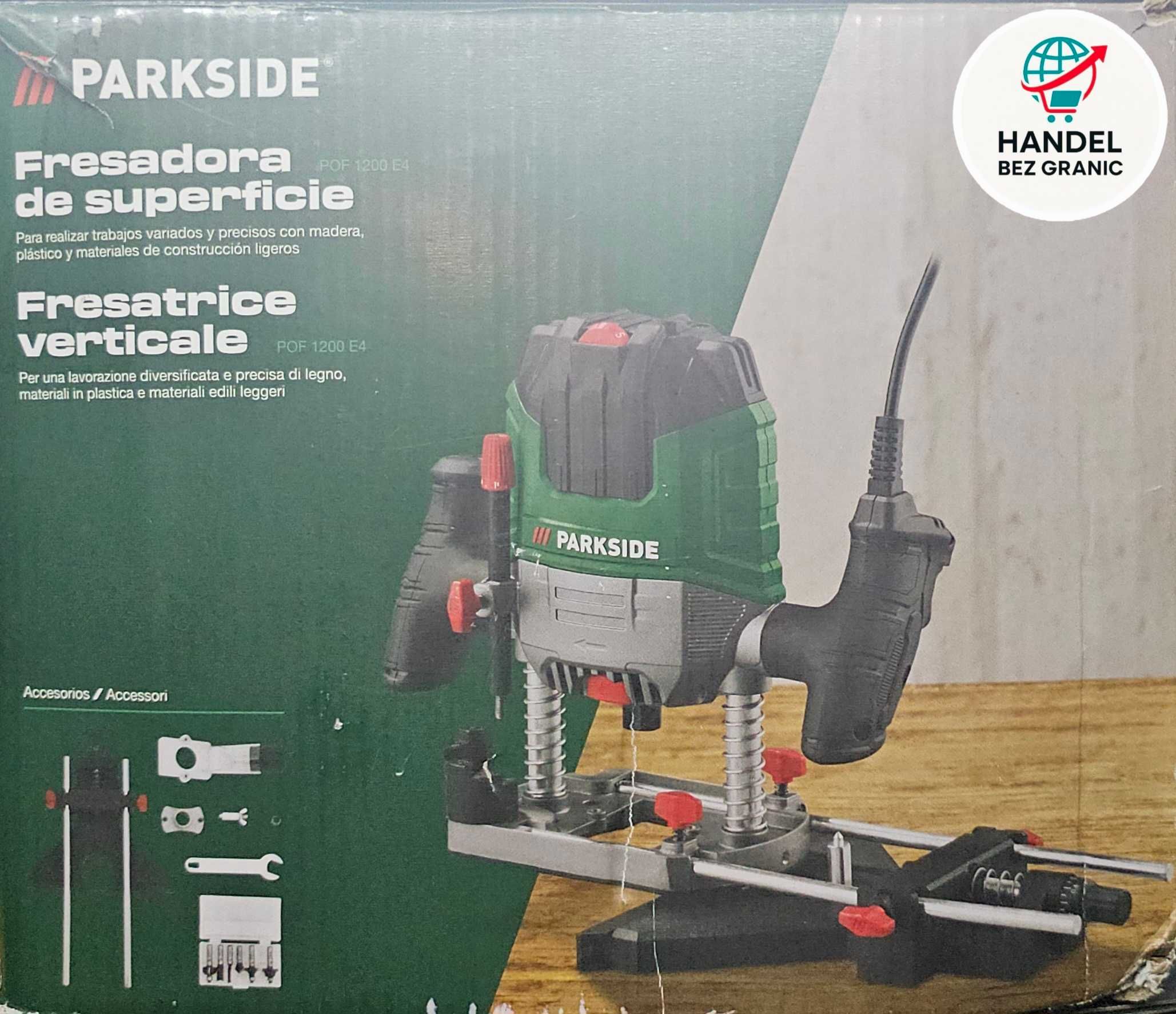 PARKSIDE® Frezerka górnowrzecionowa POF 1200 E4, 1200 W