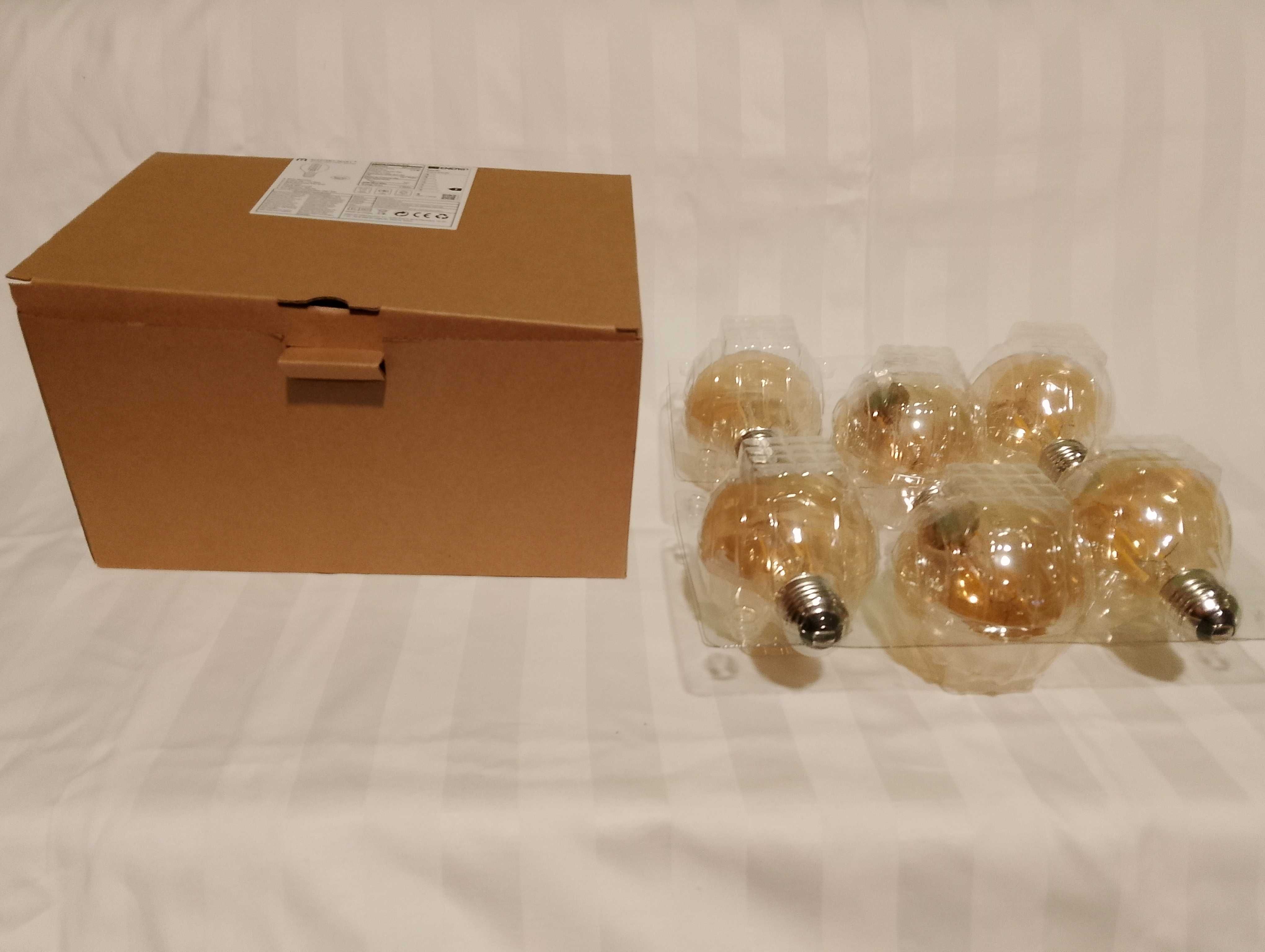 Mastery Mart Żarówka LED E27 w stylu vintage, 4 W, 400 lm, 2500 K